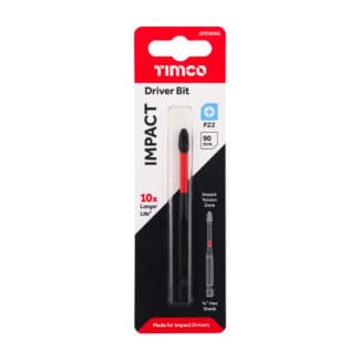 TIMCO X6 Impact Pozi Driver Bit - No.2 x 90