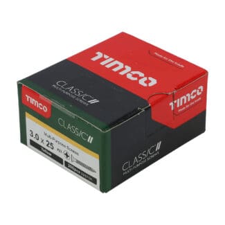 TIMCO Classic Multi-Purpose Countersunk Gold Woodscrews - 3.0 x 25