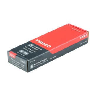 Timco Grade 13 Fire Door Hinges Polished Stainless Steel  - 101 x 76 x 3