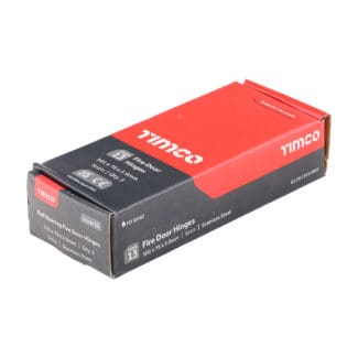 Timco Grade 13 Fire Door Hinges Satin Stainless Steel  - 101 x 76 x 3