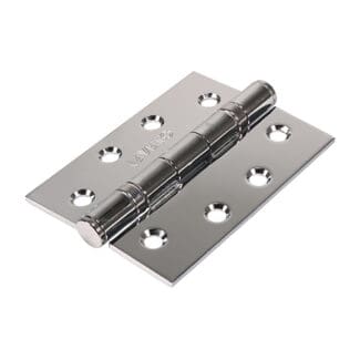 Timco Twin Ball Bearing Hinges Steel Polished Chrome  - 102 x 76
