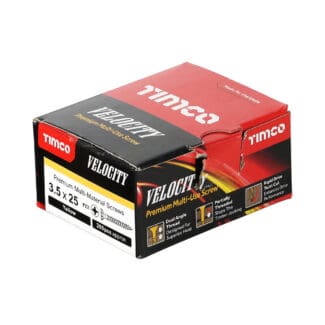 TIMCO Velocity Premium Multi-Use Countersunk Gold Woodscrews - 3.5 x 25