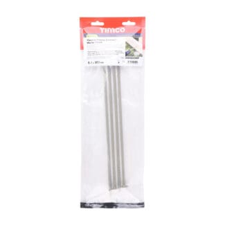 Timco Timber Frame Construction & Landscaping Screws Wafer Exterior Green Organic  - 8.0 x 350