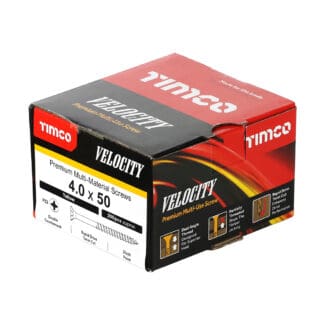 TIMCO Velocity Premium Multi-Use Countersunk Gold Woodscrews - 4.0 x 50