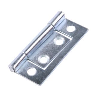 Timco Flush Hinge (105) Zinc  - 50 x 38.5