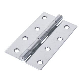 TIMCO Uncranked Butt Hinges (5050) Steel Silver - 100 x 58