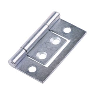 TIMCO Flush Hinges (105) Steel Silver - 38 x 28
