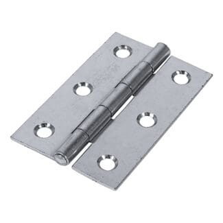 Timco Plain Butt Hinge Fixed Pin (1838) Zinc  - 75 x 50