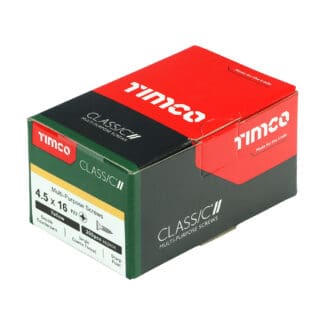 TIMCO Classic Multi-Purpose Countersunk Gold Woodscrews - 4.5 x 16