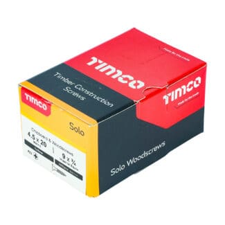 TIMCO Solo Countersunk Gold Woodscrews - 4.5 x 20