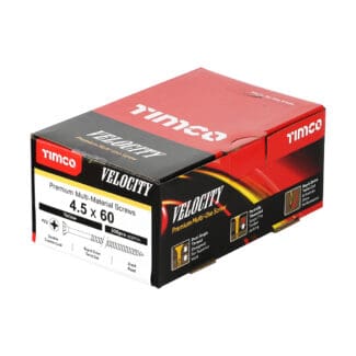 TIMCO Velocity Premium Multi-Use Countersunk Gold Woodscrews - 4.5 x 60