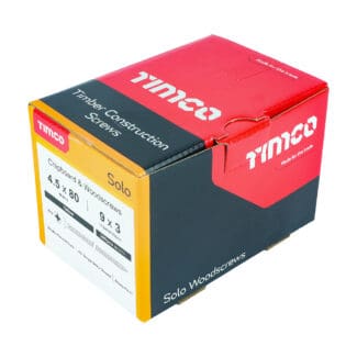 TIMCO Solo Countersunk Gold Woodscrews - 4.5 x 80