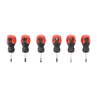 Timco Stubby Screwdriver Set  - 6pcs