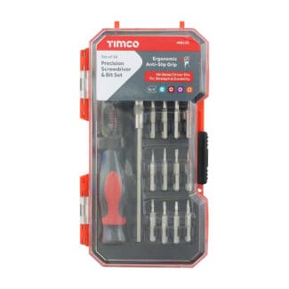Timco Precision Screwdriver Bit Set  - 18pcs
