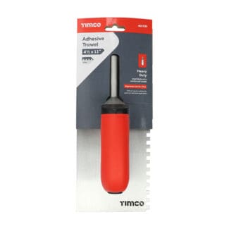 Timco Adhesive Trowel Square Notch  - 6mm