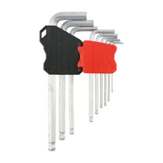 Timco Long Arm Ball End Hex Key Set  - 9pcs