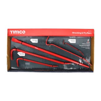 Timco Wrecking & Pry Bar Set  - 5pcs