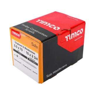 TIMCO Solo Countersunk Gold Woodscrews - 5.0 x 70