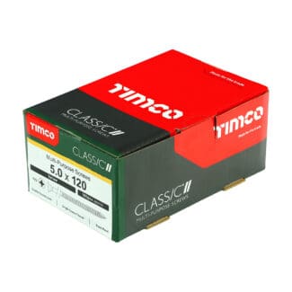 TIMCO Classic Multi-Purpose Countersunk Gold Woodscrews - 5.0 x 120