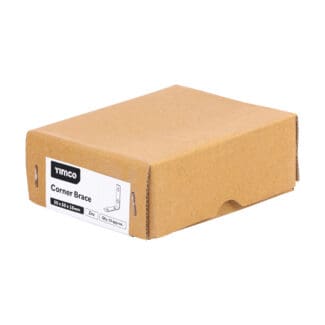 TIMCO Corner Braces Silver - 50 x 50 x 16