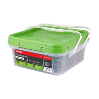 Timco Decking Screws PZ Double Countersunk Exterior Green  - 4.5 x 50