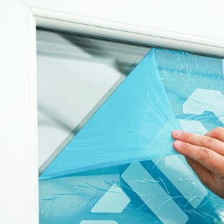 TIMCO Protective Film For Glass - 50m x 0.6m