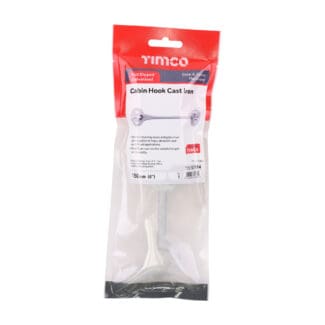 TIMCO Cabin Hooks Hot Dipped Galvanised - 6"