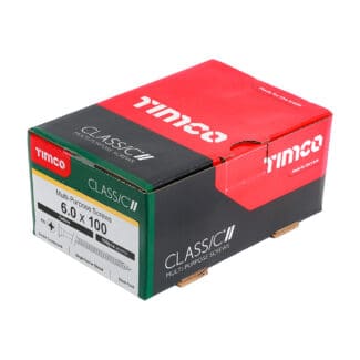 TIMCO Classic Multi-Purpose Countersunk Gold Woodscrews - 6.0 x 100