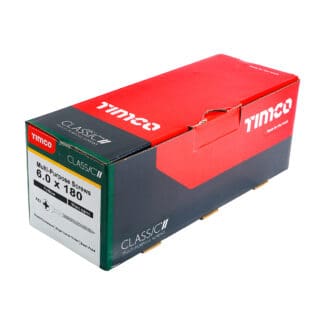 TIMCO Classic Multi-Purpose Countersunk Gold Woodscrews - 6.0 x 180