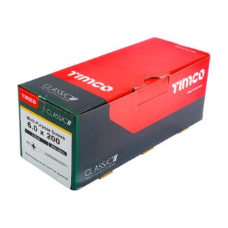 TIMCO Classic Multi-Purpose Countersunk Gold Woodscrews - 6.0 x 200