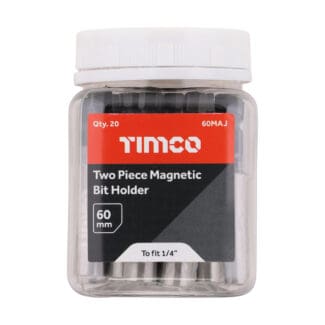 TIMCO Magnetic Adaptor 2 Piece Cr-V - 1/4 x 60