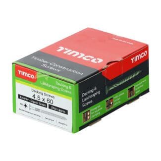 TIMCO Decking Screws Countersunk Exterior Green - 4.5 x 60
