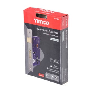 TIMCO Euro Sashlock Satin Nickel - 66mm