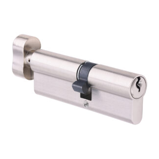Timco Euro Profile Cylinder - Thumbturn - Satin Nickel - 90mm (40/50)