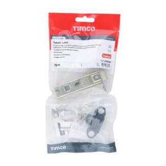 Timco Tubular Latch Satin Nickel  - 76 case / 57 backse -