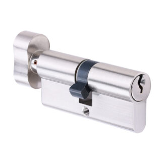 Timco Euro Profile Cylinder - Thumbturn - Satin Nickel - 70mm (35/35)