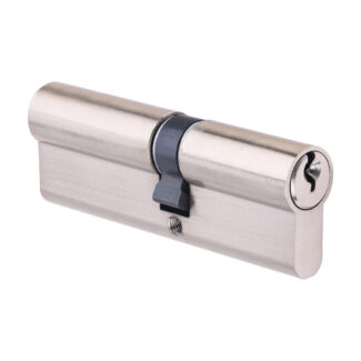 Timco Euro Profile Cylinder - Double - Satin Nickel - 90mm (40/50)
