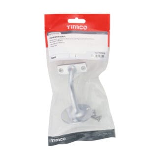 Timco Handrail Bracket Satin Chrome  - 64mm