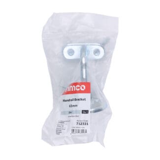 TIMCO Steel Handrail Bracket Zinc - 63mm