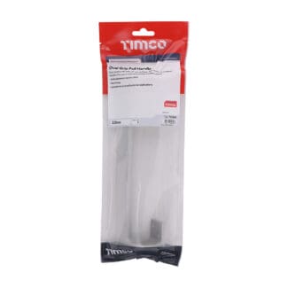 Timco Oval Grip Pull Handle Satin Anodised Aluminium  - 228mm