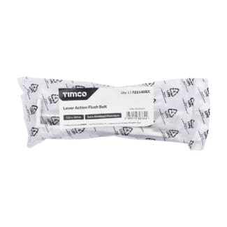 Timco Lever Action Flush Bolt Satin Anodised Aluminium  - 155 x 20
