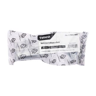 Timco Bathroom Indicator Bolt Satin Anodised Aluminium  - 66 x 32