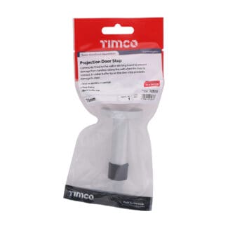 Timco Projection Door Stop Satin Anodised Aluminium  - 70mm