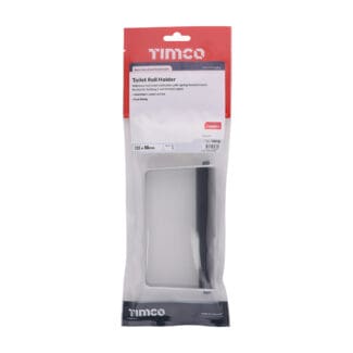 Timco Toilet Roll Holder Satin Anodised Aluminium  - 135 x 80