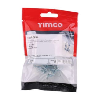 TIMCO Tool Clips Silver - 1/2"