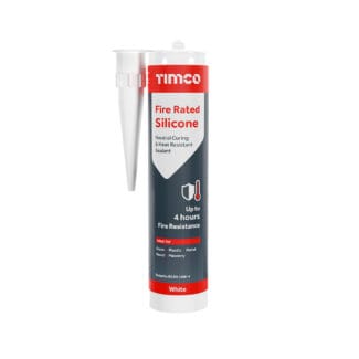 Fire Rated Silicone White - 300ml