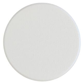 TIMCO Self-Adhesive Screw Cover Caps White Matt - 13mm
