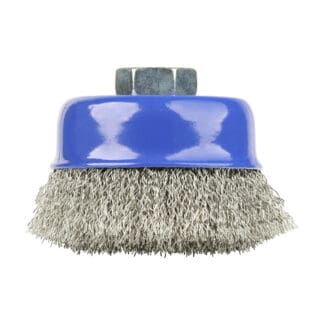 TIMCO Angle Grinder Cup Brush Crimped Stainless Steel - 75mm