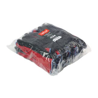 Timco Toughlight Grip Gloves Sandy Latex Coated Polyester Multi Pack  - X Large