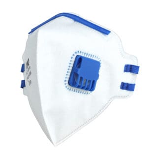 TIMCO FFP2 Fold Flat Valved Masks - One Size